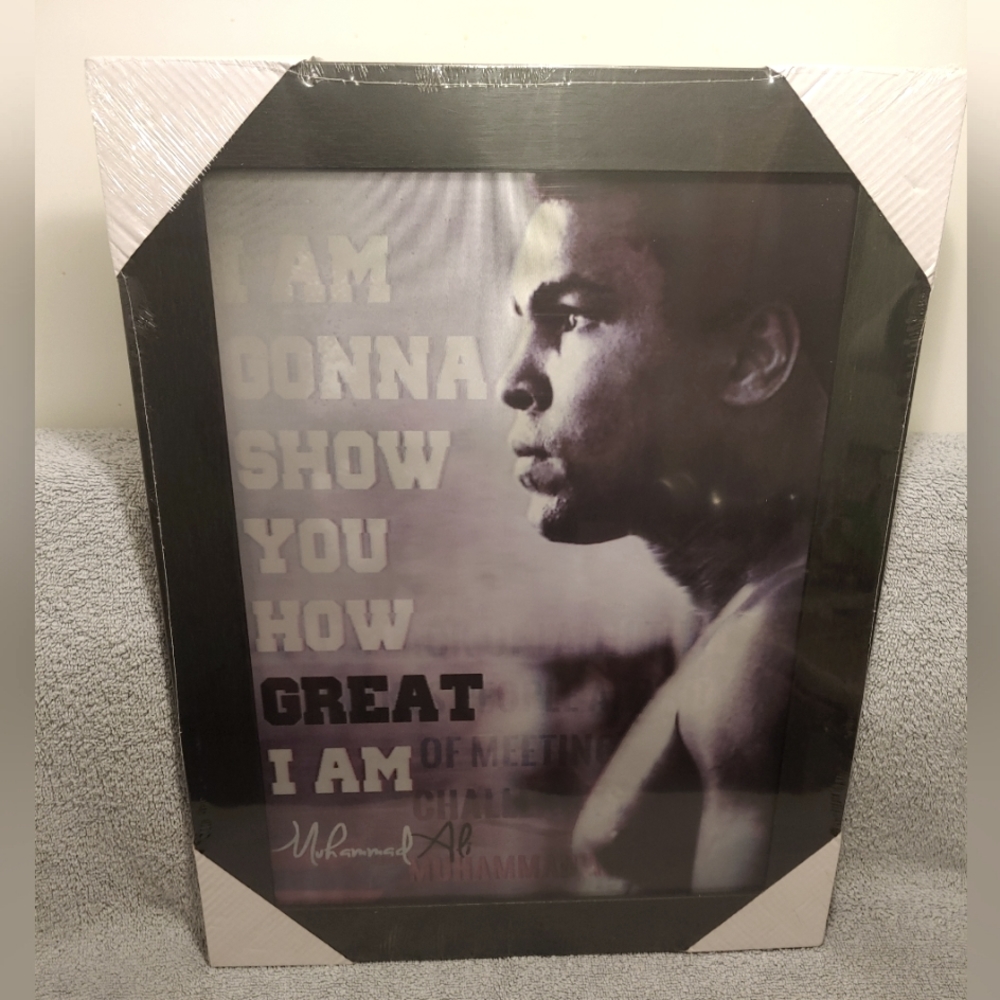 Mohammad Ali 3D Hologram Picture